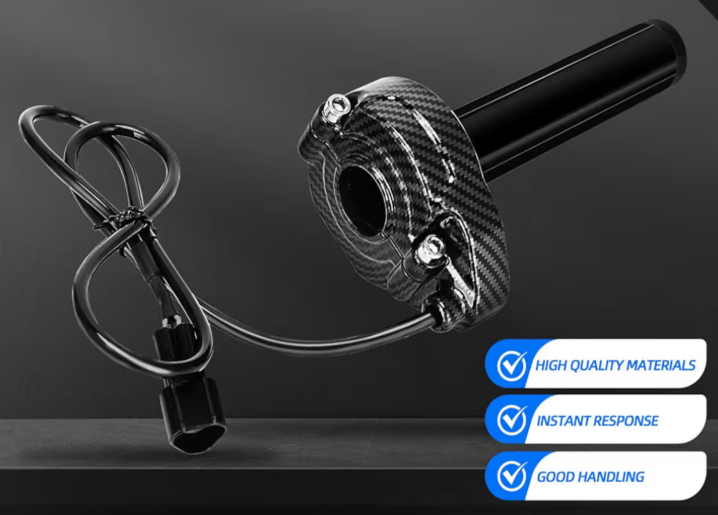 CUSTOMS CARBON THROTTLE FOR SURRON LBX,ERIDE 2.0 AND ERIDE S