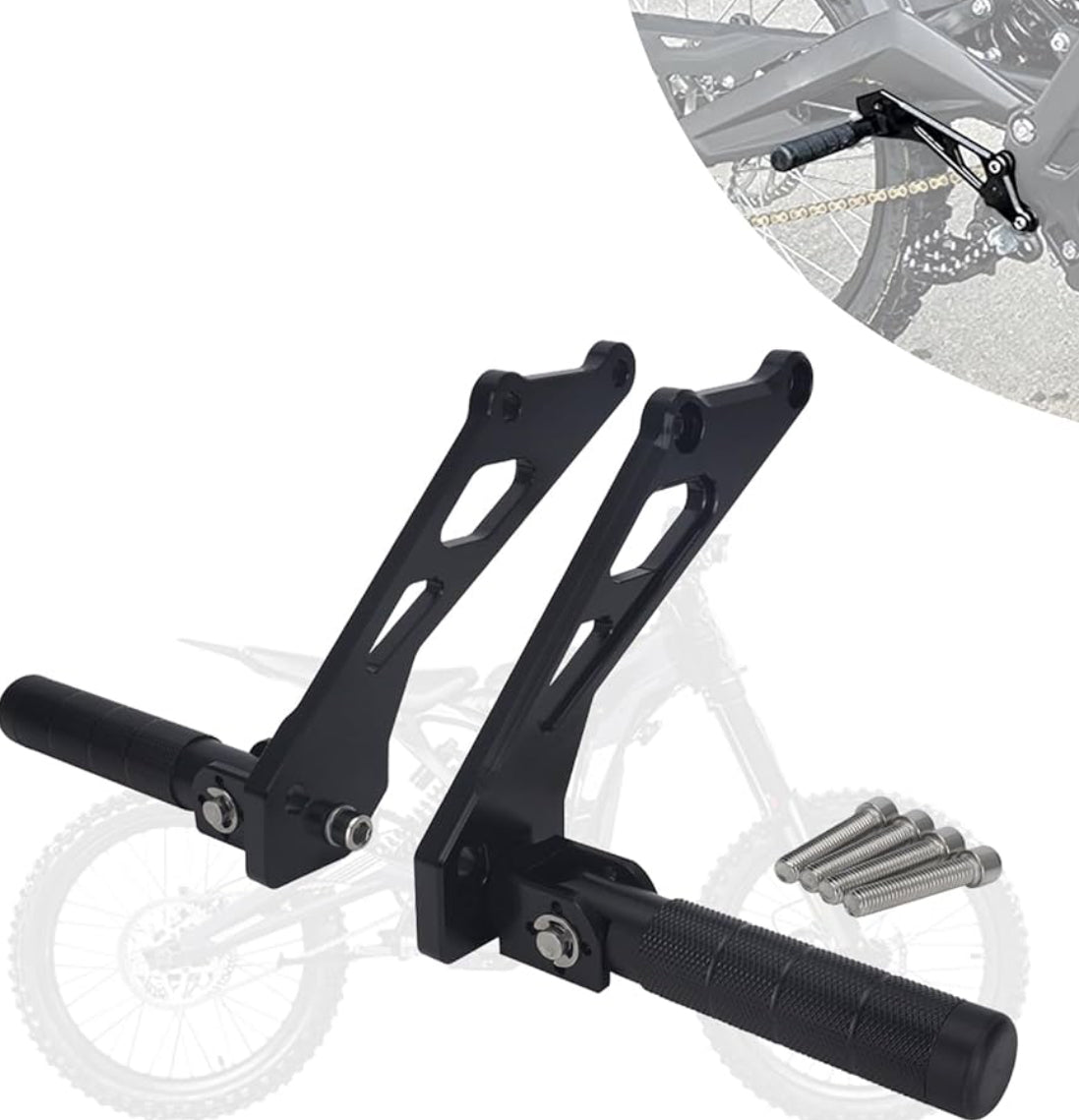 REAR FOOT PEGS FOR SURRON LBX