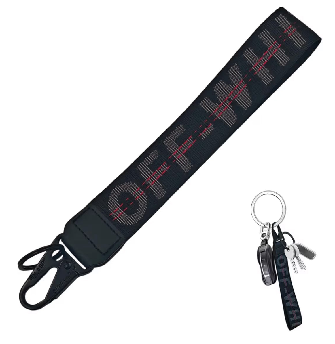 OFF WHITE KEYCHAIN ALL COLORS