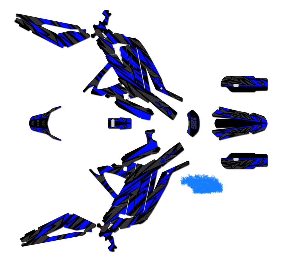 GRAPHIC KIT FOR SURRON LBX AND LBS IN COLORS