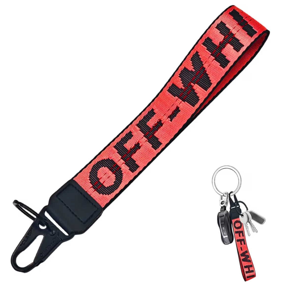 OFF WHITE KEYCHAIN ALL COLORS